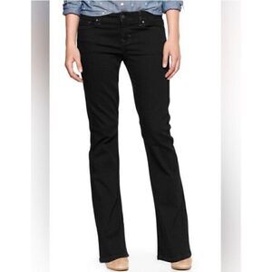 Gap Perfect Boot Cut Stretch Denim Jeans Black 32R